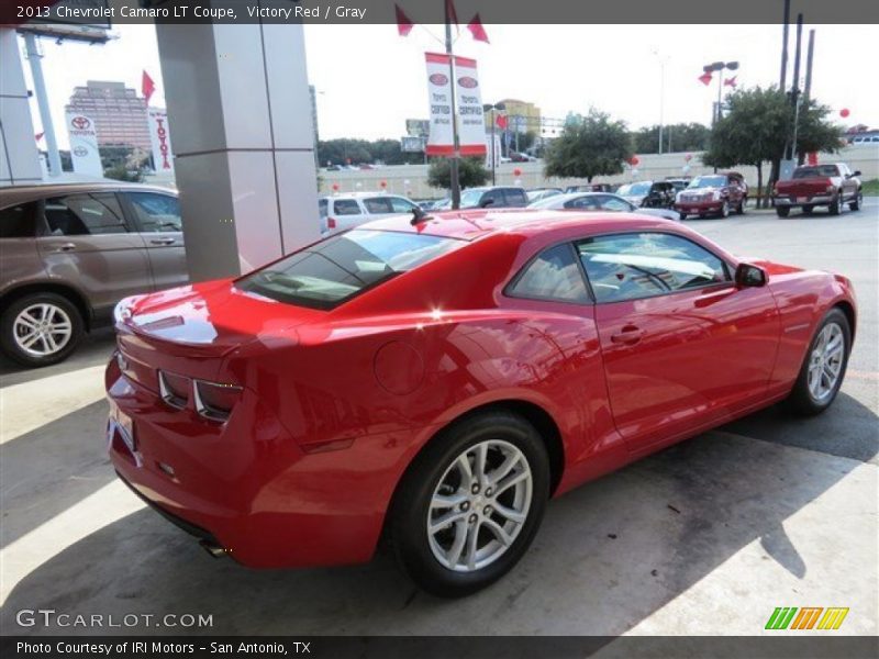 Victory Red / Gray 2013 Chevrolet Camaro LT Coupe