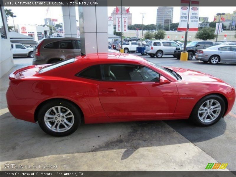 Victory Red / Gray 2013 Chevrolet Camaro LT Coupe