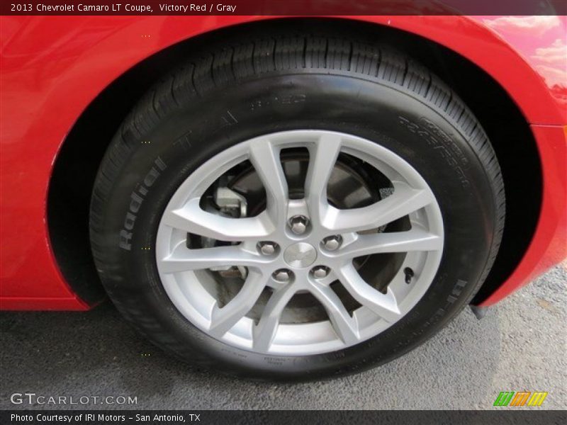 Victory Red / Gray 2013 Chevrolet Camaro LT Coupe