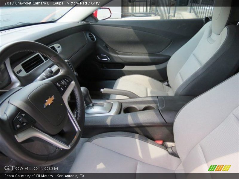 Victory Red / Gray 2013 Chevrolet Camaro LT Coupe