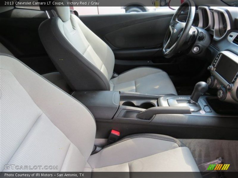 Victory Red / Gray 2013 Chevrolet Camaro LT Coupe
