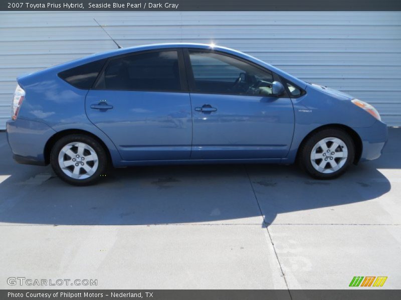 Seaside Blue Pearl / Dark Gray 2007 Toyota Prius Hybrid