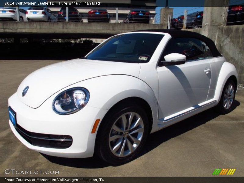 Front 3/4 View of 2014 Beetle TDI