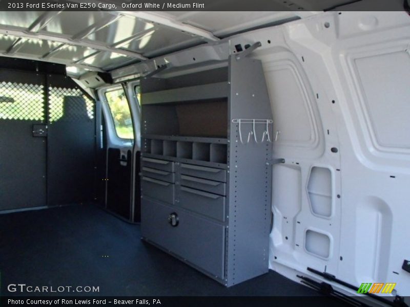 Oxford White / Medium Flint 2013 Ford E Series Van E250 Cargo