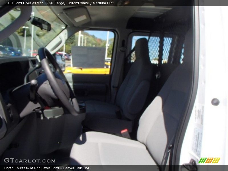 Oxford White / Medium Flint 2013 Ford E Series Van E250 Cargo