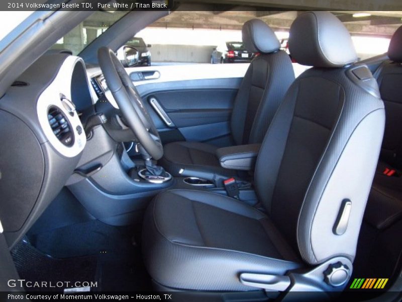 2014 Beetle TDI Titan Black Interior