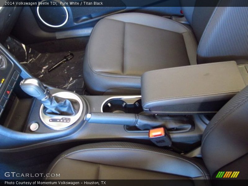 Pure White / Titan Black 2014 Volkswagen Beetle TDI