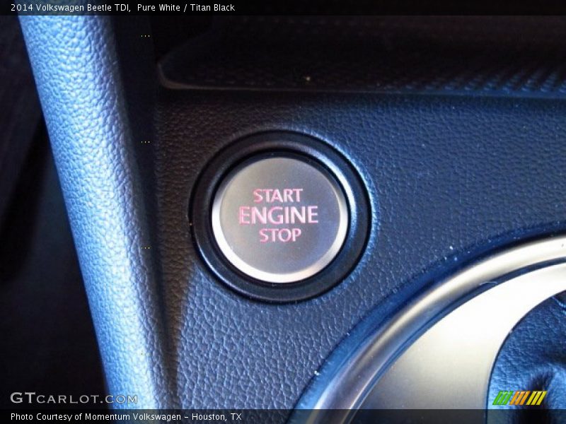 Pure White / Titan Black 2014 Volkswagen Beetle TDI