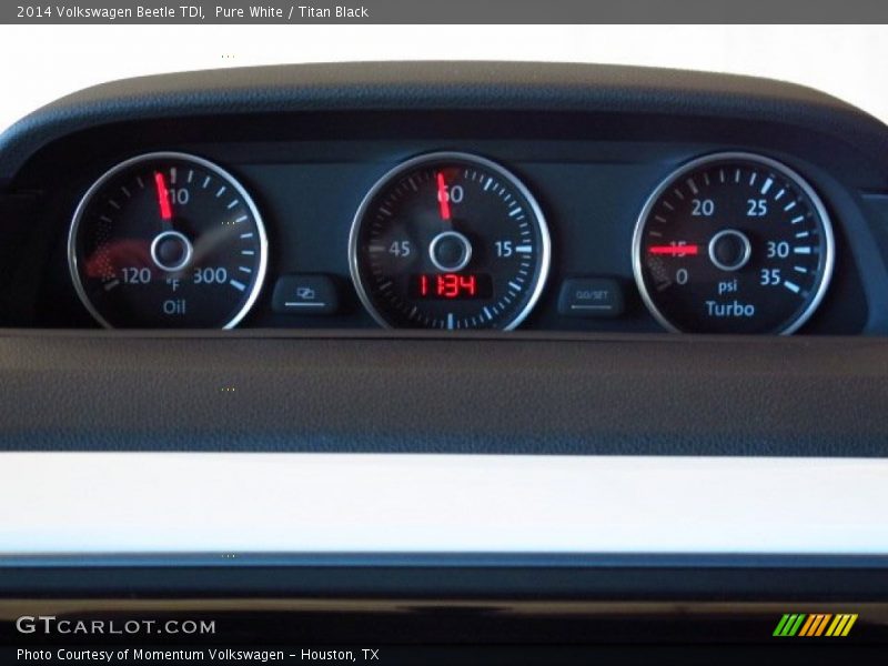 2014 Beetle TDI TDI Gauges