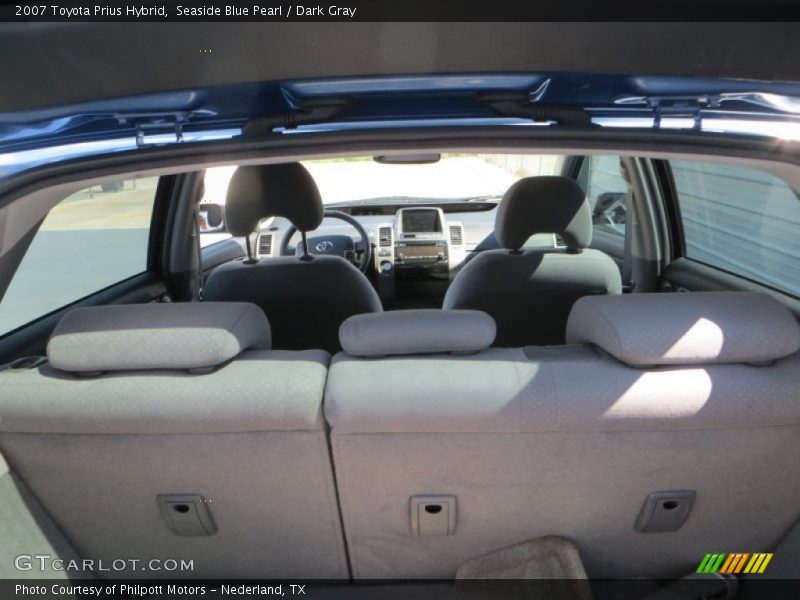 Seaside Blue Pearl / Dark Gray 2007 Toyota Prius Hybrid