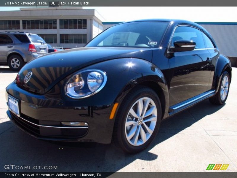 Black / Titan Black 2014 Volkswagen Beetle TDI