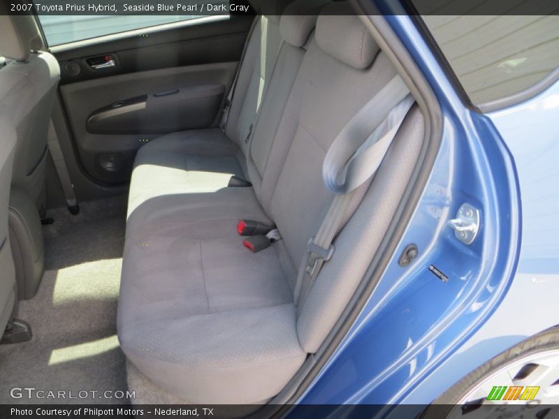 Seaside Blue Pearl / Dark Gray 2007 Toyota Prius Hybrid