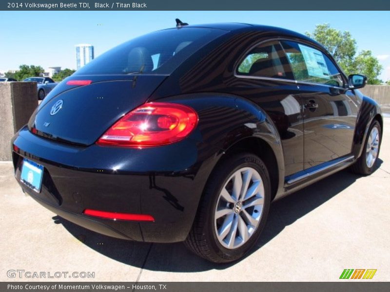 Black / Titan Black 2014 Volkswagen Beetle TDI