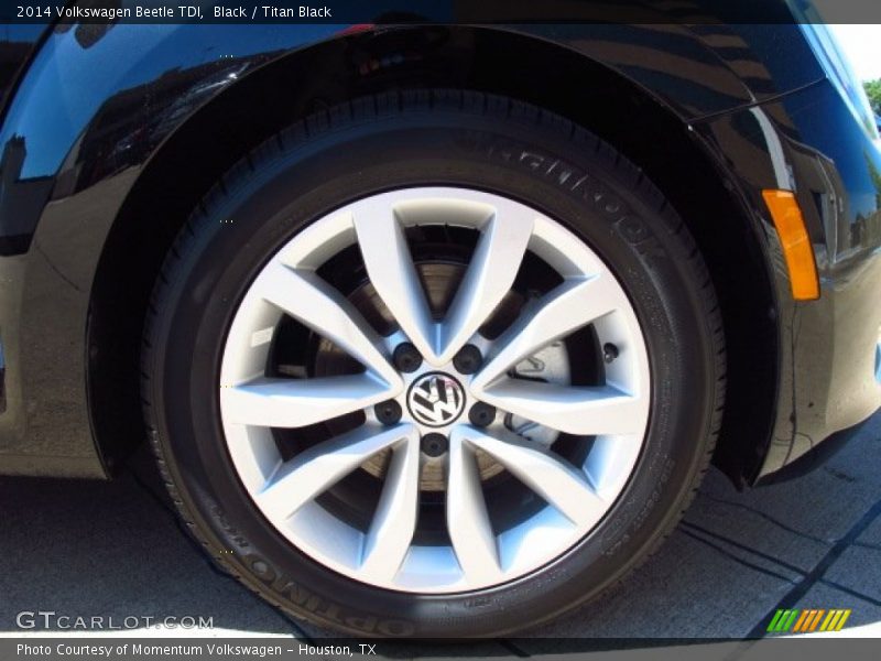 Black / Titan Black 2014 Volkswagen Beetle TDI
