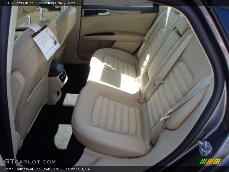Sterling Gray / Dune 2014 Ford Fusion SE