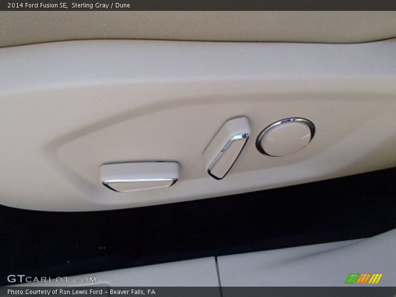 Sterling Gray / Dune 2014 Ford Fusion SE