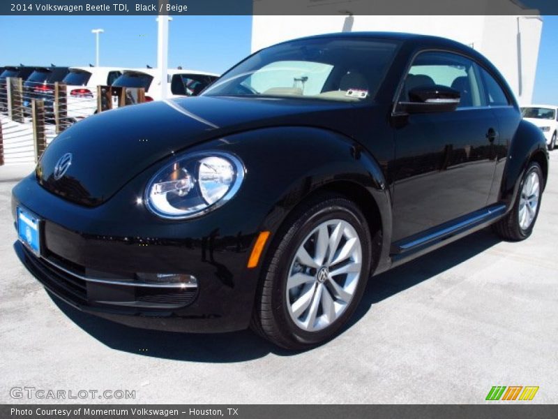 Black / Beige 2014 Volkswagen Beetle TDI