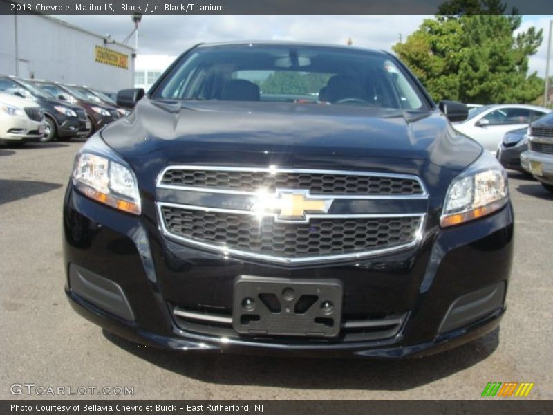 Black / Jet Black/Titanium 2013 Chevrolet Malibu LS