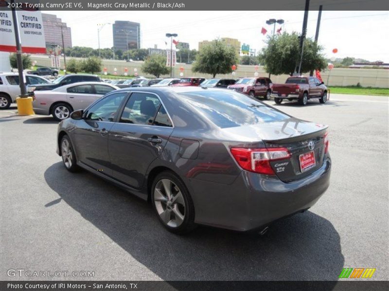 Magnetic Gray Metallic / Black/Ash 2012 Toyota Camry SE V6