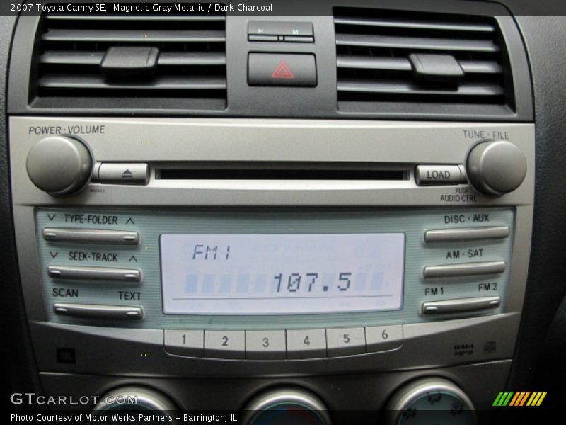 Magnetic Gray Metallic / Dark Charcoal 2007 Toyota Camry SE