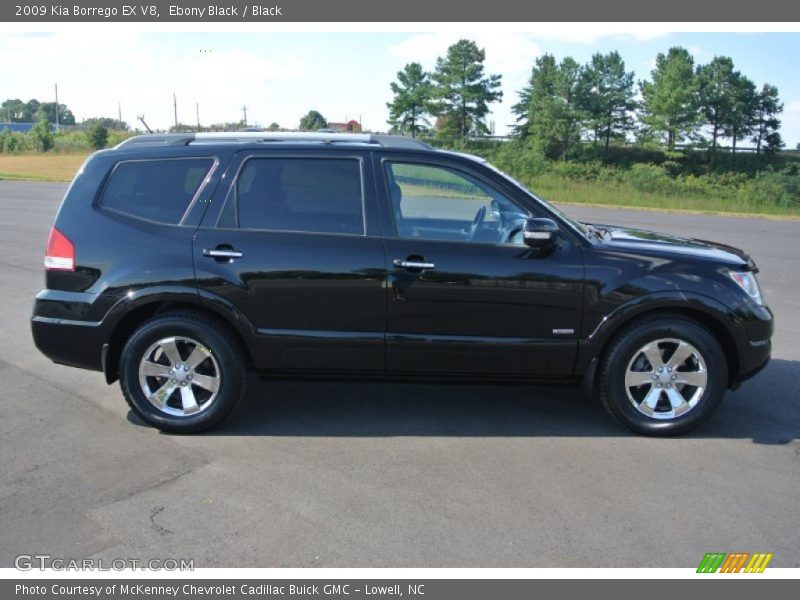 Ebony Black / Black 2009 Kia Borrego EX V8