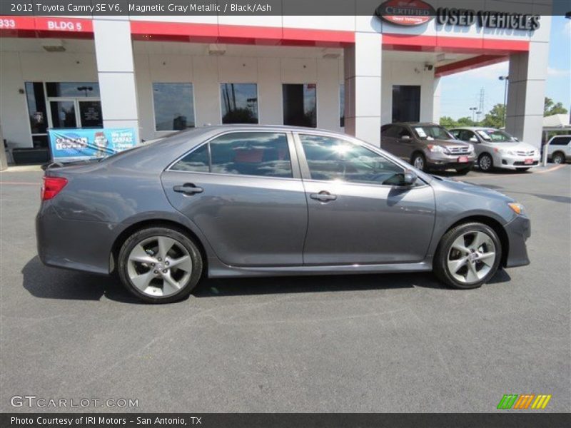 Magnetic Gray Metallic / Black/Ash 2012 Toyota Camry SE V6