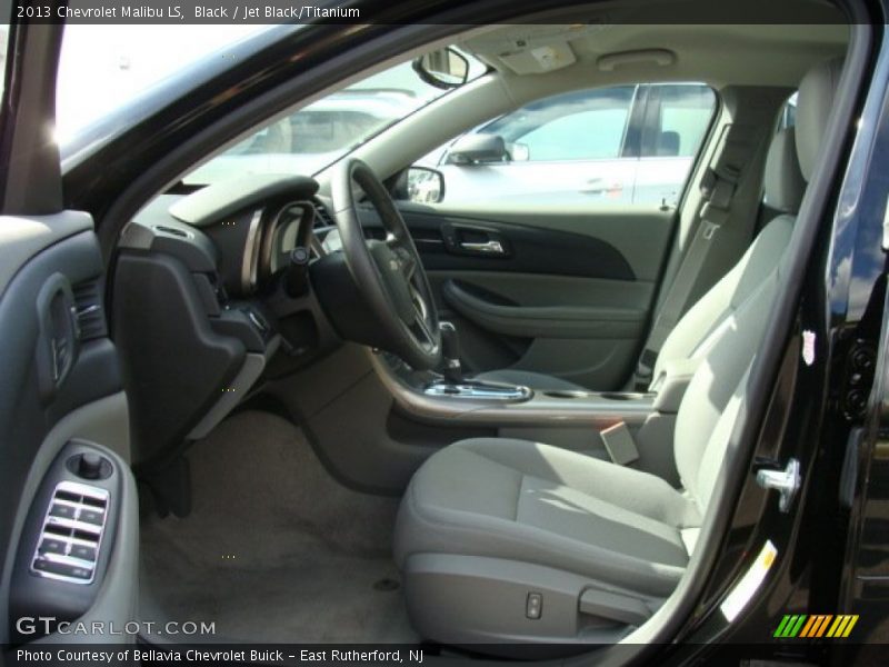 Black / Jet Black/Titanium 2013 Chevrolet Malibu LS