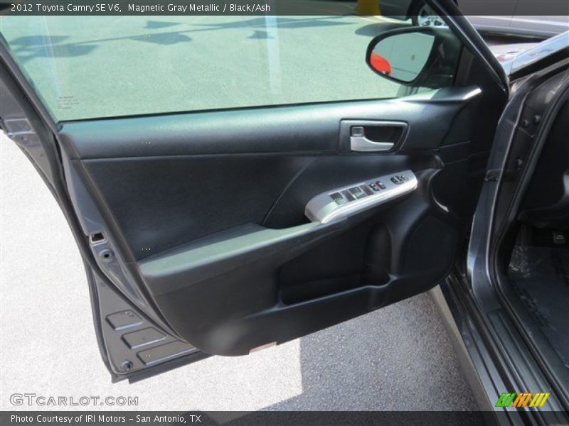 Magnetic Gray Metallic / Black/Ash 2012 Toyota Camry SE V6