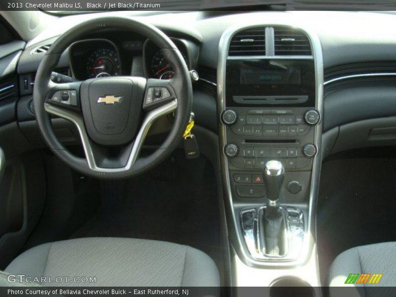 Black / Jet Black/Titanium 2013 Chevrolet Malibu LS