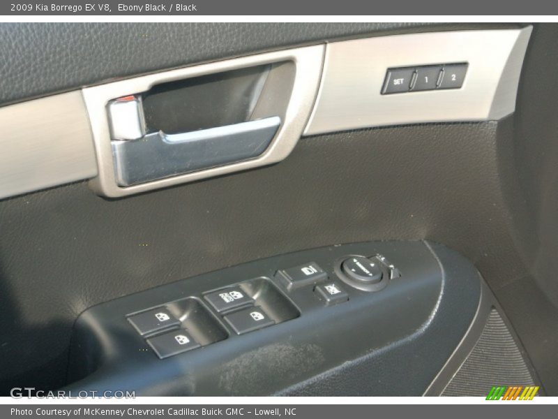 Ebony Black / Black 2009 Kia Borrego EX V8