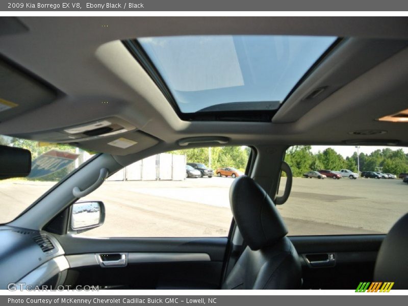 Ebony Black / Black 2009 Kia Borrego EX V8