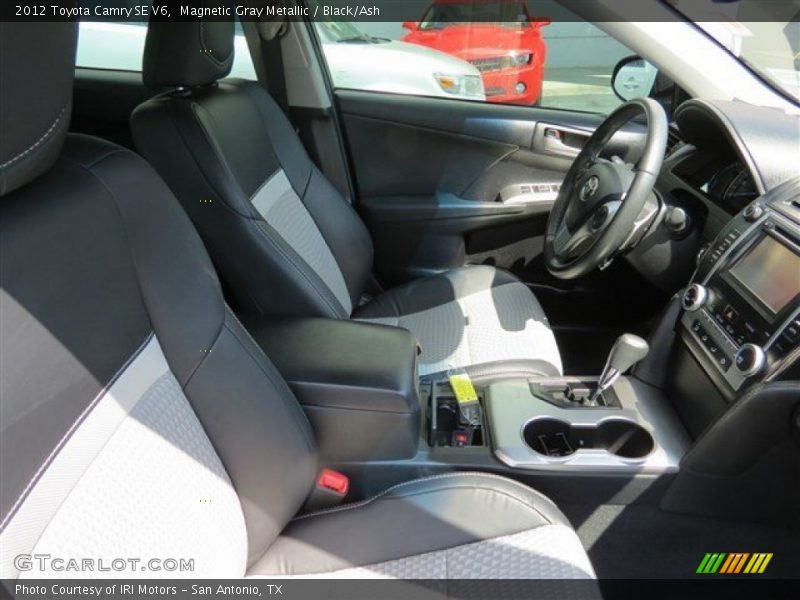 Magnetic Gray Metallic / Black/Ash 2012 Toyota Camry SE V6