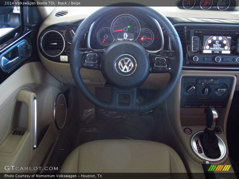 Black / Beige 2014 Volkswagen Beetle TDI