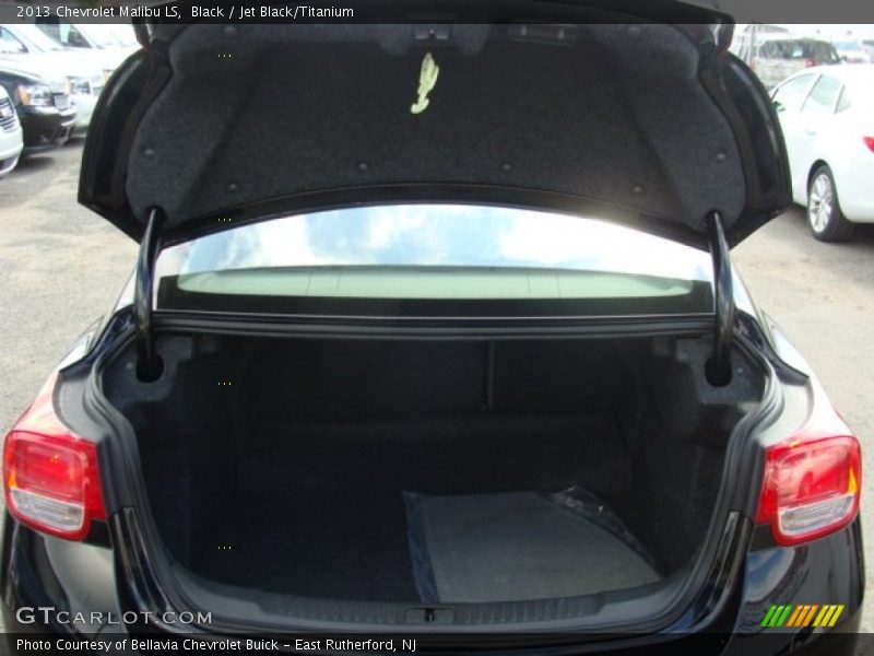 Black / Jet Black/Titanium 2013 Chevrolet Malibu LS