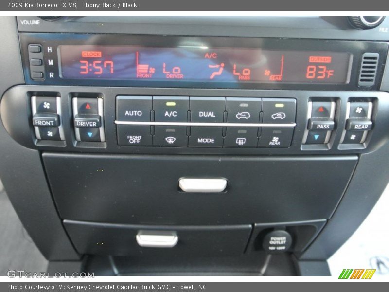 Controls of 2009 Borrego EX V8