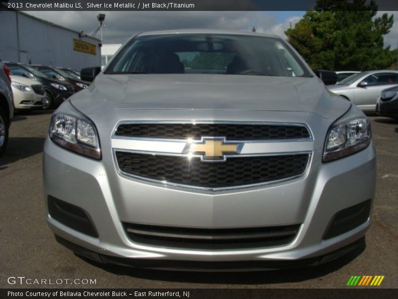 Silver Ice Metallic / Jet Black/Titanium 2013 Chevrolet Malibu LS