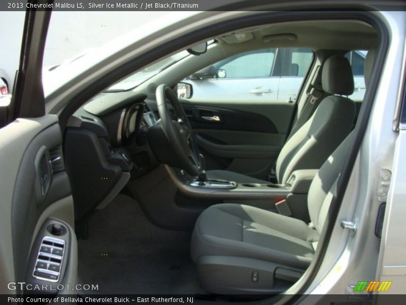 Silver Ice Metallic / Jet Black/Titanium 2013 Chevrolet Malibu LS