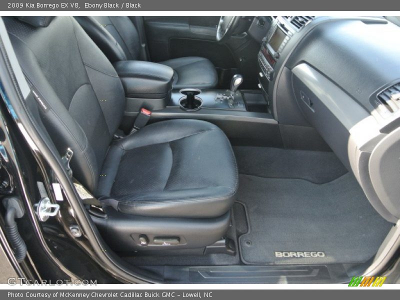 Ebony Black / Black 2009 Kia Borrego EX V8