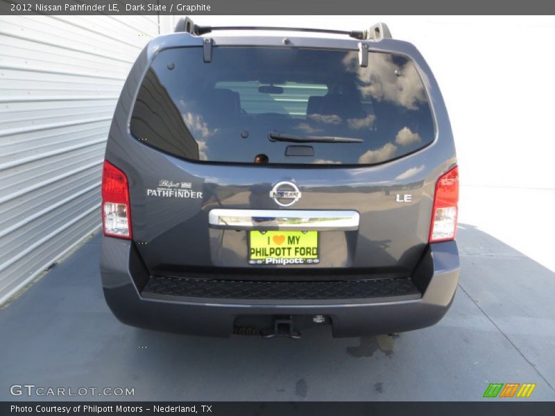 Dark Slate / Graphite 2012 Nissan Pathfinder LE