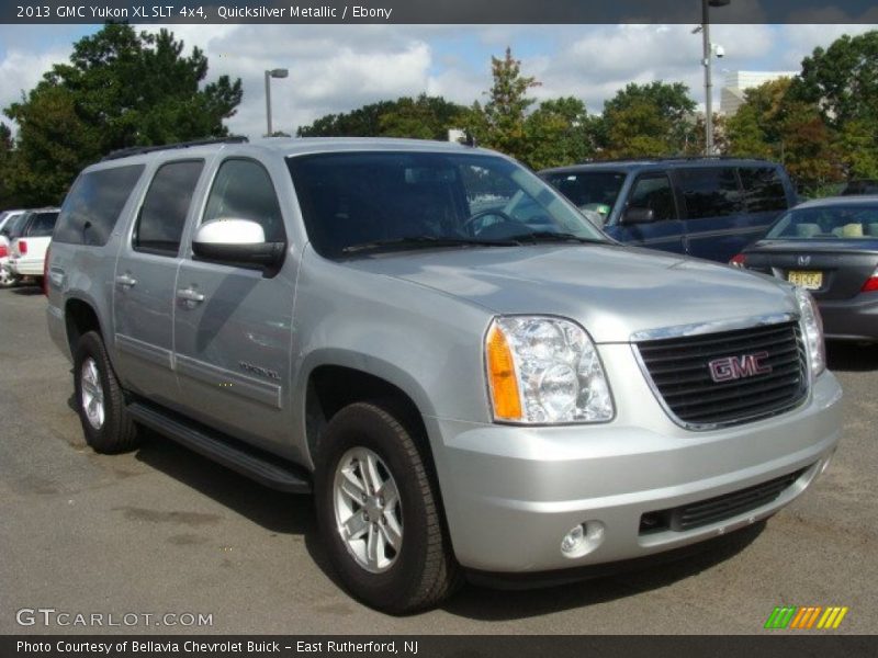 Quicksilver Metallic / Ebony 2013 GMC Yukon XL SLT 4x4