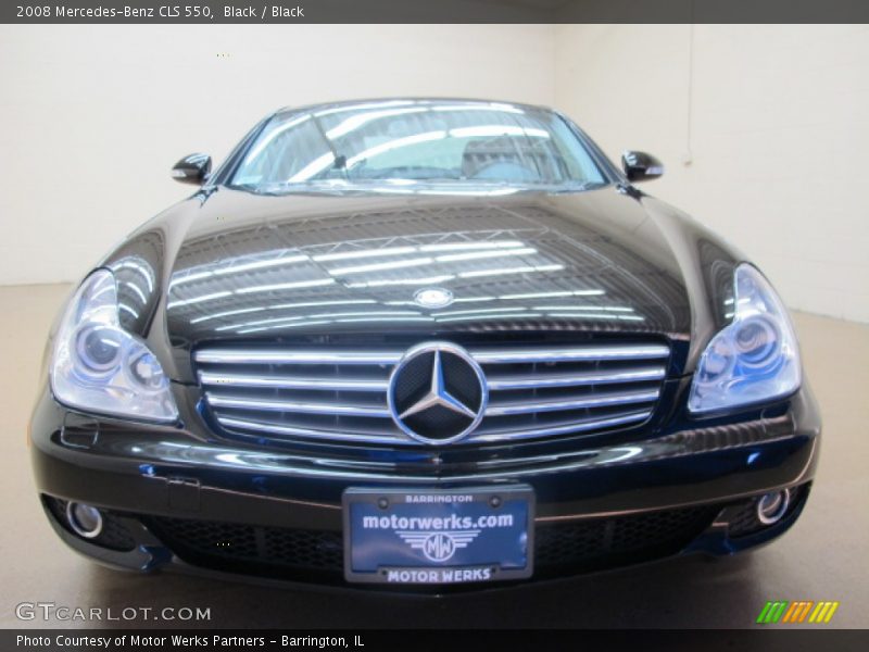 Black / Black 2008 Mercedes-Benz CLS 550