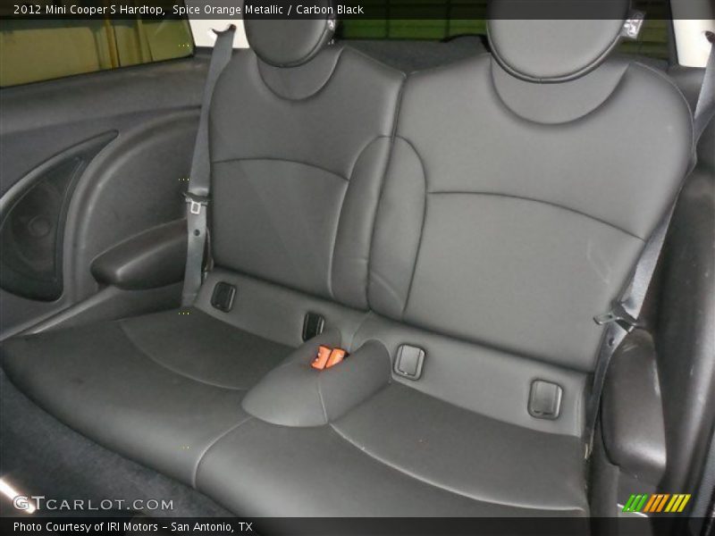 Spice Orange Metallic / Carbon Black 2012 Mini Cooper S Hardtop