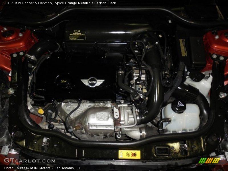 Spice Orange Metallic / Carbon Black 2012 Mini Cooper S Hardtop
