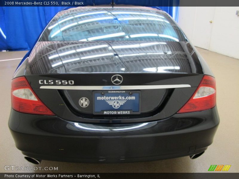 Black / Black 2008 Mercedes-Benz CLS 550