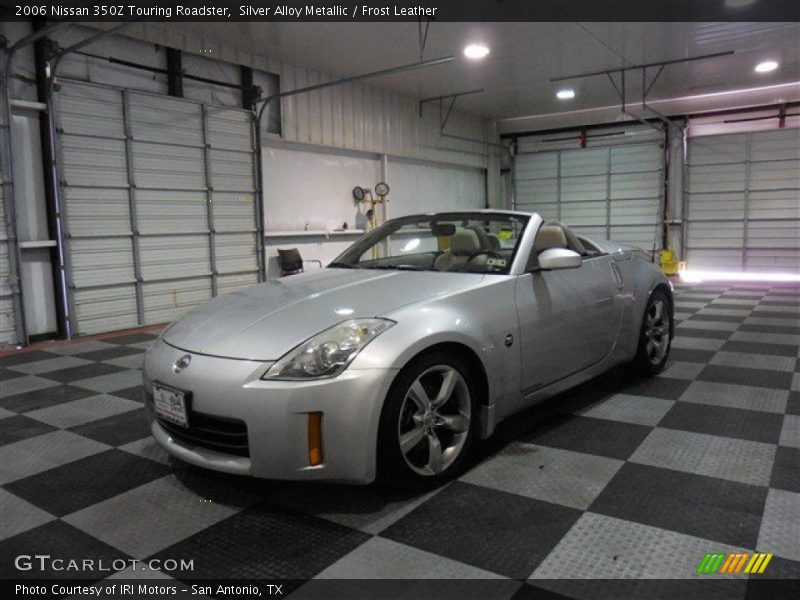 Silver Alloy Metallic / Frost Leather 2006 Nissan 350Z Touring Roadster