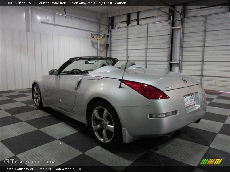 Silver Alloy Metallic / Frost Leather 2006 Nissan 350Z Touring Roadster