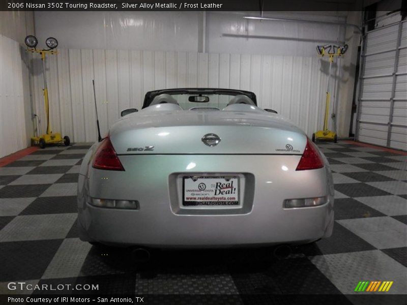 Silver Alloy Metallic / Frost Leather 2006 Nissan 350Z Touring Roadster