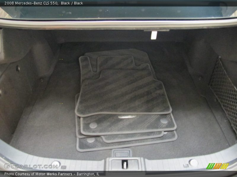 Black / Black 2008 Mercedes-Benz CLS 550