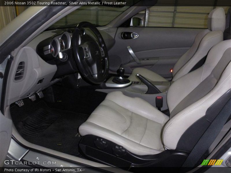 Silver Alloy Metallic / Frost Leather 2006 Nissan 350Z Touring Roadster