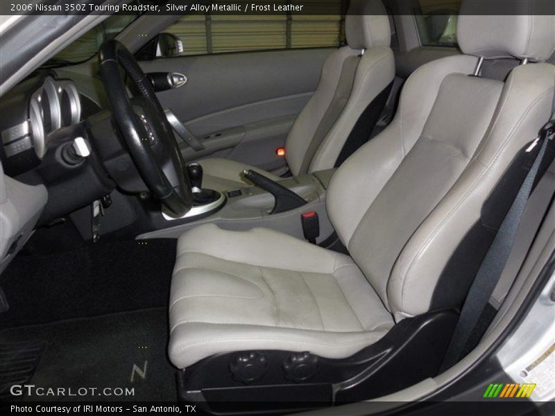 Silver Alloy Metallic / Frost Leather 2006 Nissan 350Z Touring Roadster